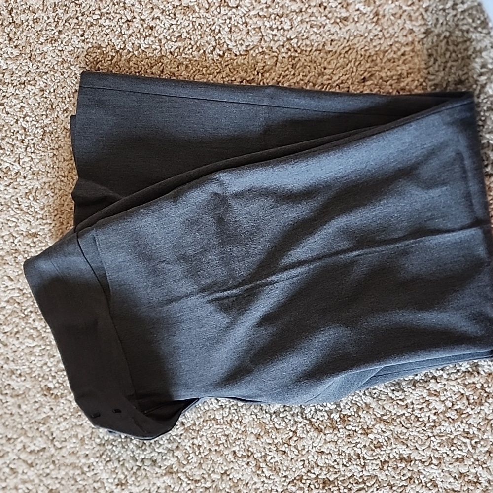 Express Editor Charcoal Grey Slacks